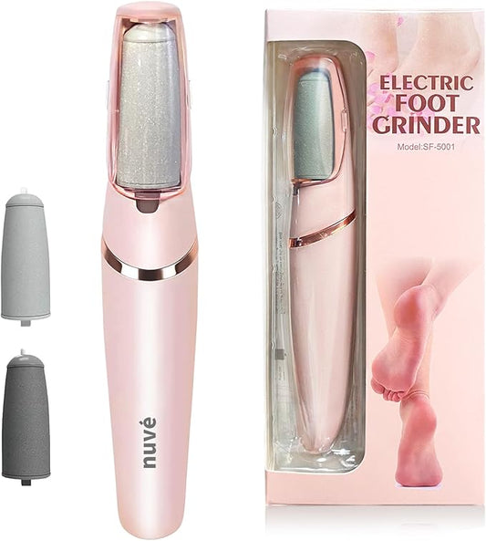 ¡Transforma tus pies con la amoladora eléctrica para pies – Piel suave y lisa en minutos!