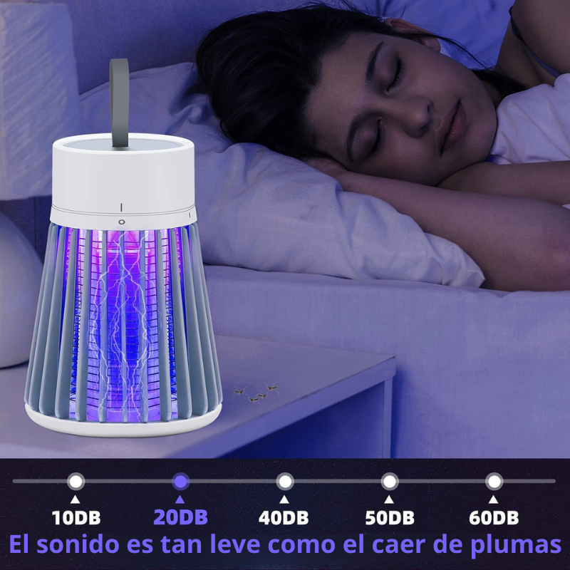Insecticida portátil para uso en interiores y exteriores, matamoscas y mosquitos.