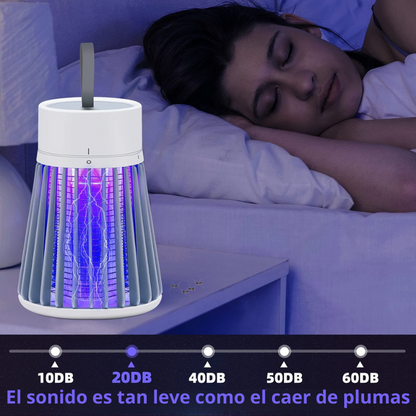 Insecticida portátil para uso en interiores y exteriores, matamoscas y mosquitos.